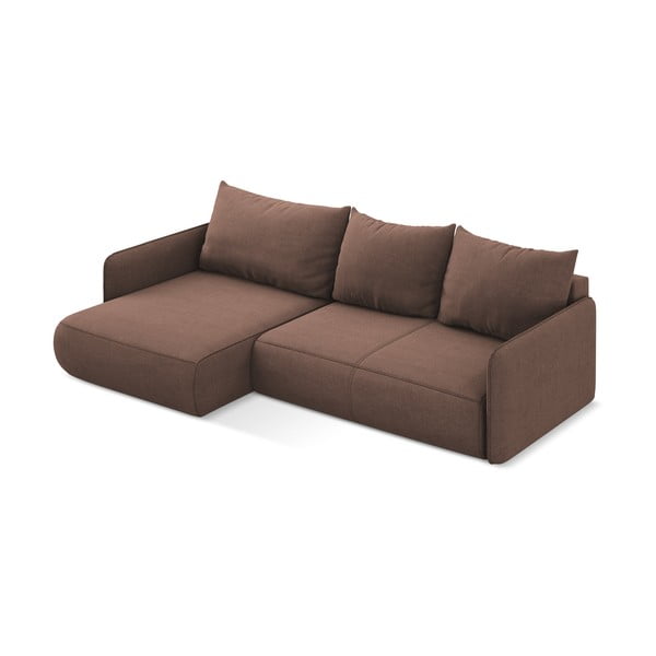 Roosa diivanvoodi hoiunurgaga diivan (vasakpoolne nurk) Nanea - Makamii-image-4