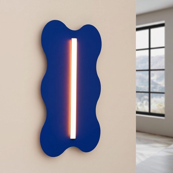 Tumesinine metallist seinalamp KLOVER - Thoro-image-1