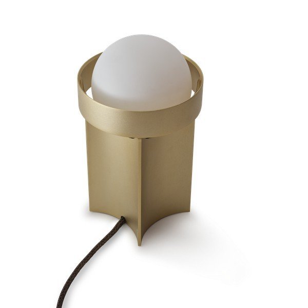 Kuldne timmitav lauavalgusti (kõrgus 22 cm) Loop - tala-image-3