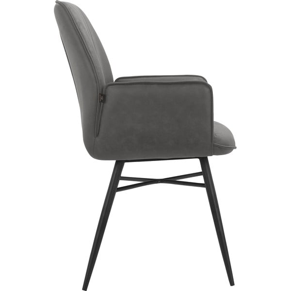 Mustad söögitoolid, 2 tk komplektis Anzo - Støraa-image-2