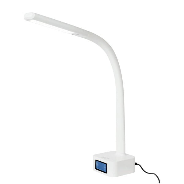Valge LED-valgusega laualamp Nise - SULION