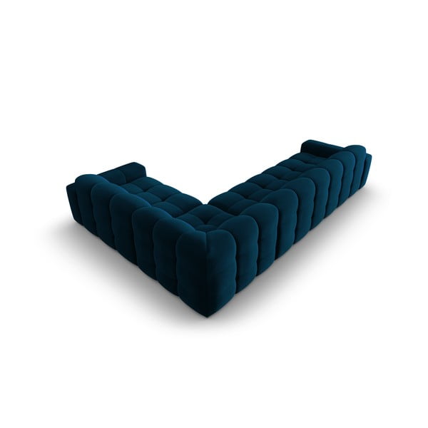 Tumesinine sametne nurgadiivan (paremas nurgas) Kendal - Micadoni Home-image-4