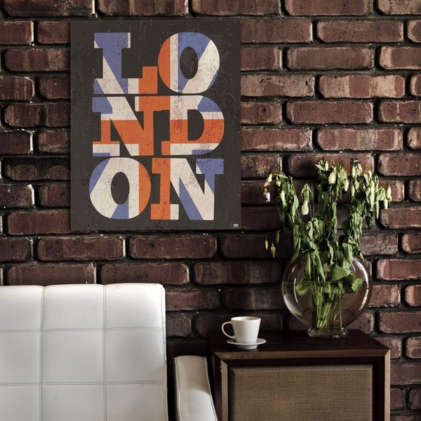 Cedule London, 56x45 cm-image-1