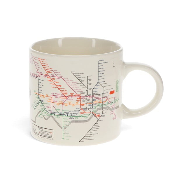 Beež kruus 350 ml Heritage Tube Map - Rex London