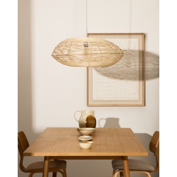 Rotangist lambivari ø 70 cm Flaro - Kave Home-image-1