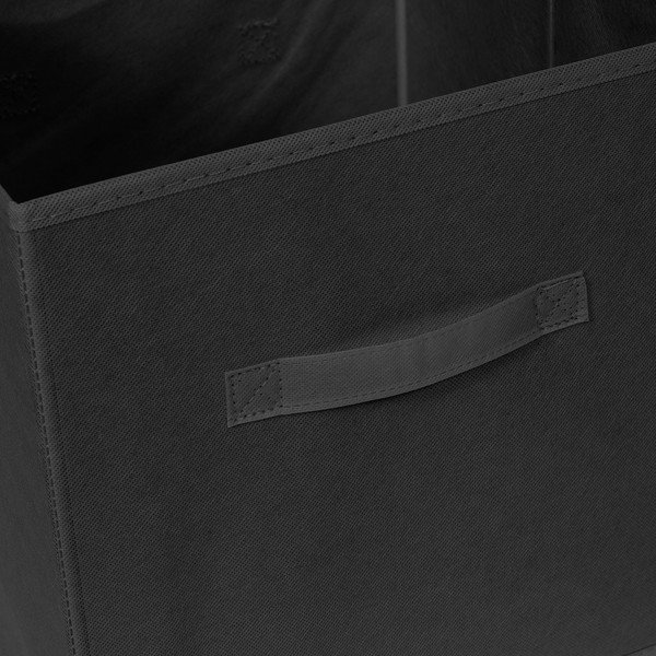 Must riidest hoiukast 31x31x31 cm - Compactor-image-4