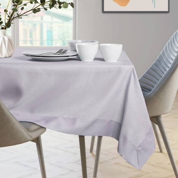 Světle fialovošedý ubrus AmeliaHome Empire Lilac, 140 x 180 cm-image-4