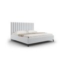Helehall polsterdatud kaheinimese voodi koos voodipõhja ja panipaigaga 180x200 cm Casey - Mazzini Beds
