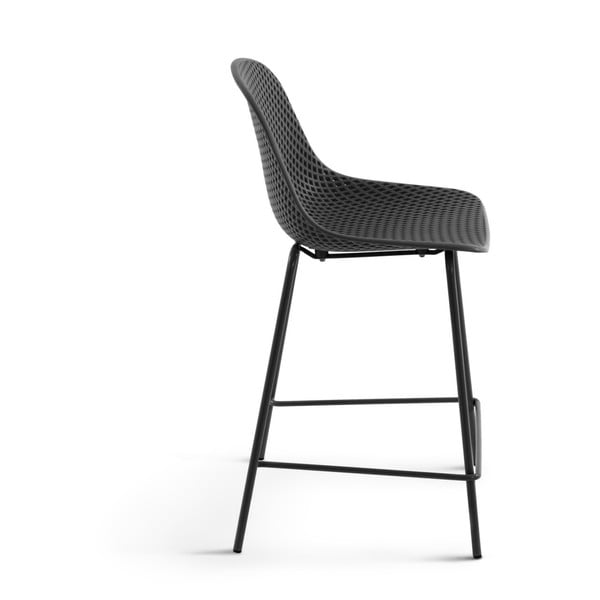 Tumehall metallist-plastikust aia baaritool Quinby - Kave Home-image-2