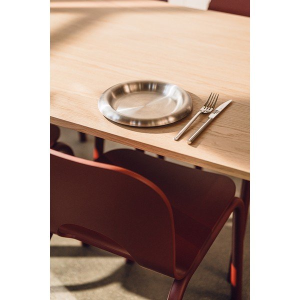 Roostevabast terasest taldrikud komplektis 2 tükki hõbedases värvitoonis ø 28 cm Roto - noo.ma-image-1