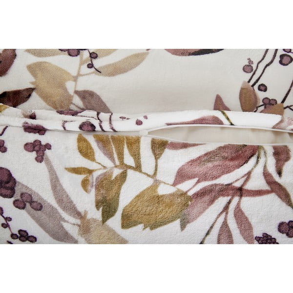 Valge-pruun mikroplüüsist voodipesu üheinimesevoodile 140x200 cm Ramita - My House-image-2