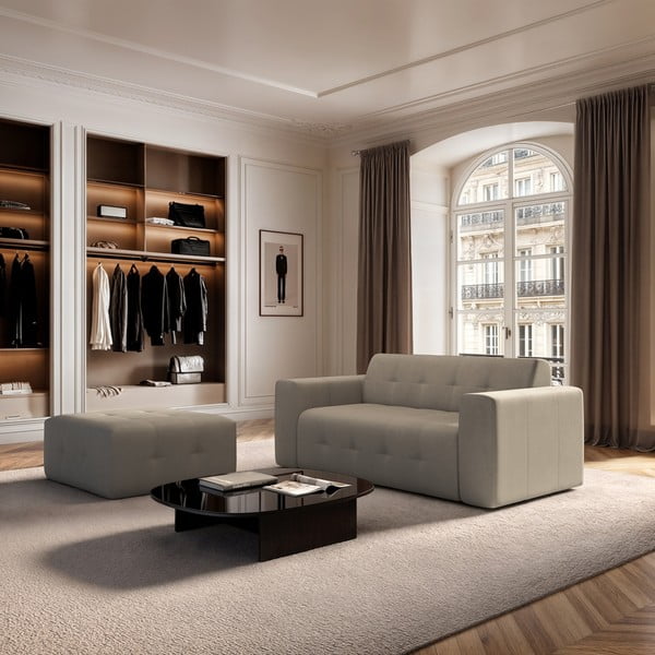 Helepruun sametist jalatugi Tuil - Rodier-image-1