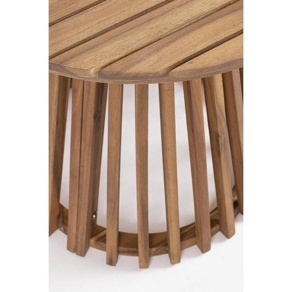 Akaatsiapuidust ümmargune aialaud ø 50 cm Rodano - Bizzotto-image-3