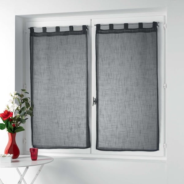 Antratsiitsed kardinad 2 tk komplektis 60x160 cm Zazy - douceur d'intérieur