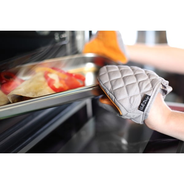 Oranžikas-hall puuvillane silikooniga pottpannal - Vialli Design-image-1