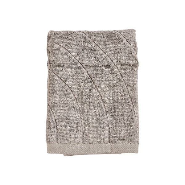 Hallikasbeež puuvillane froteerätik 50x70 cm Time - Zone