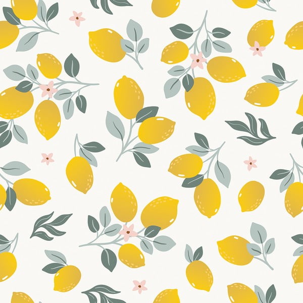 Laste tapeet 10 m x 50 cm Lemons - Lilipinso