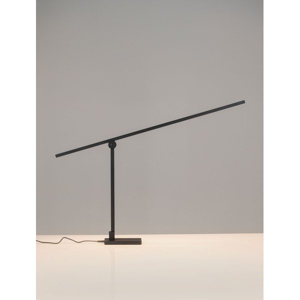 Matt must metallist LED-laualamp painduva/hämardatava konstruktsiooniga (kõrgus 47 cm) Tenso - Nova Luce-image-2
