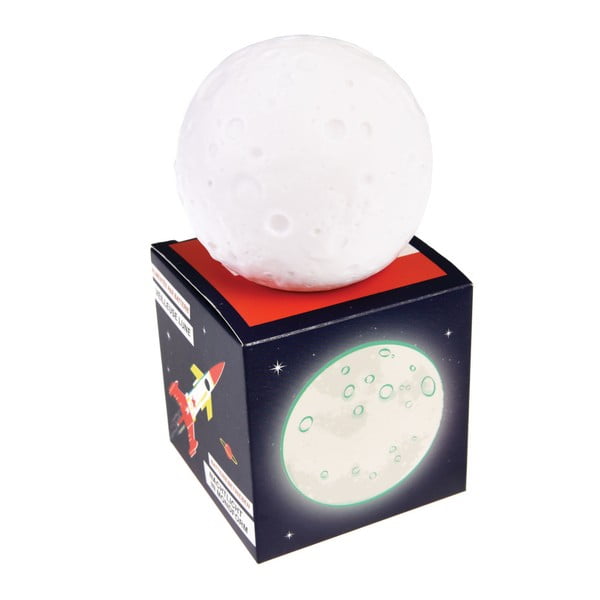 Valge beebilamp Moon Planet - Rex London