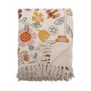 Puuvillaseguga tekk 130x160 cm Vivielle - Bloomingville