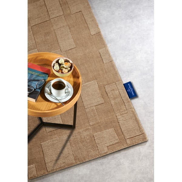 Beež käsitsi kootud villane vaip 80x150 cm Wilhelmine - Villeroy&Boch-image-2