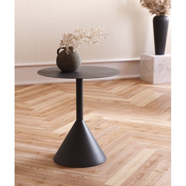Metallist ümmargune abilaud ø 48 cm Yinan - Kave Home-image-1