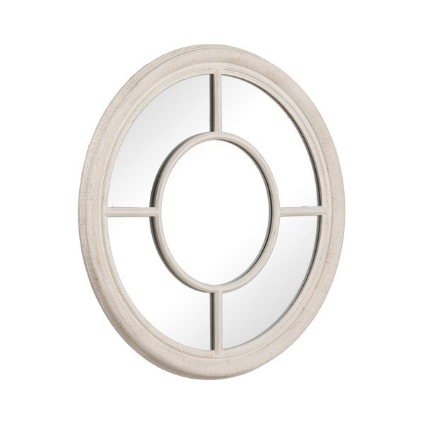 Puidust raamiga seinapeegel ø 79 cm Paula - Ixia-image-2