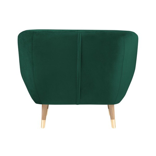 Tumeroheline sametist tugitool Benito - Mazzini Sofas-image-4