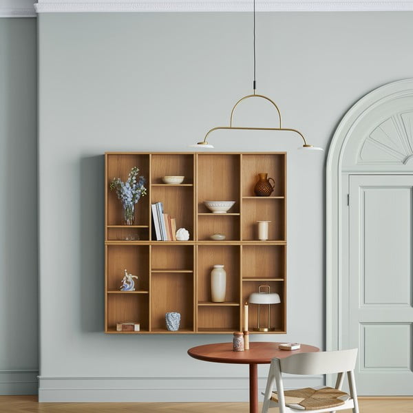 Tammespooniga rippuv raamaturiiul 70x70 cm Mistral - Hammel Furniture-image-2