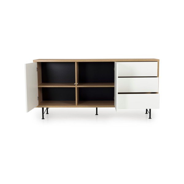 Valge kapp, pikkus 164 cm Flow - Tenzo-image-3