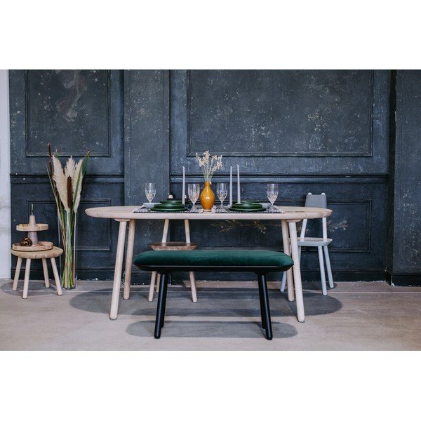 Roheline ja must sametist pink , 140 cm Naïve - EMKO-image-1