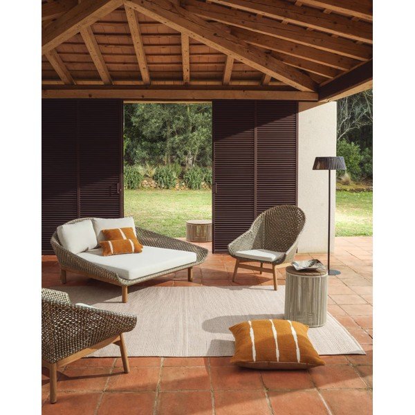 Taupe värvi sise- ja välistingimustes kasutatav vaip 230x160 cm Turiane - Kave Home-image-1