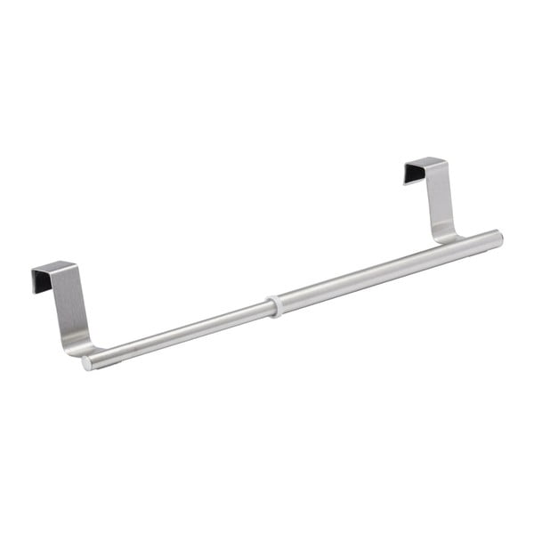 Hõbedane käterätiku hoidja rippuv roostevaba teras Over the Door – Wenko-image-2