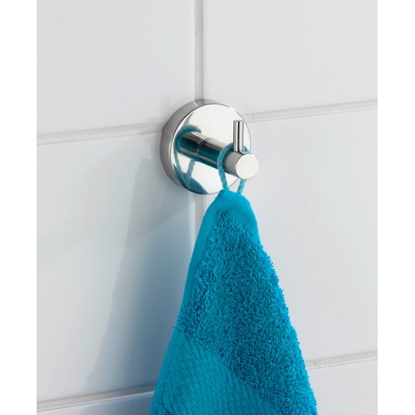 Roostevabast terasest seinakonks, läikiv hõbedane Uno Bosio - Wenko-image-3