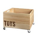 Puidust mänguasjade kast mänguasjad - Really Nice Things