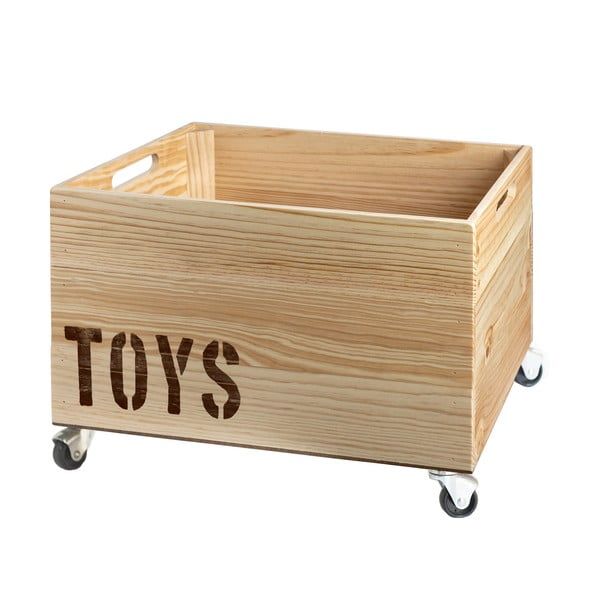 Puidust mänguasjade kast mänguasjad - Really Nice Things