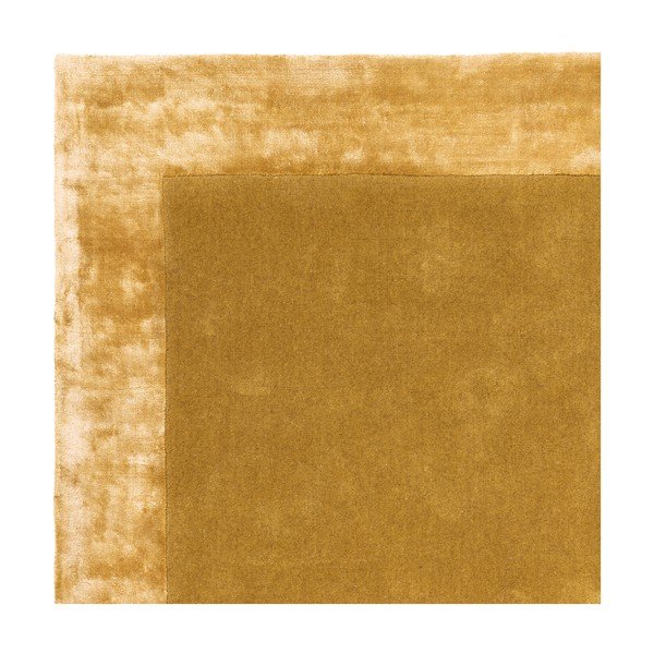 Ookerkollane käsitsi kootud villaseguga vaip 160x230 cm Ascot - Asiatic Carpets-image-2
