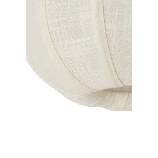 Kreemikas laelamp tekstiilvarjuga ø 30 cm Zosia - Light & Living-image-3