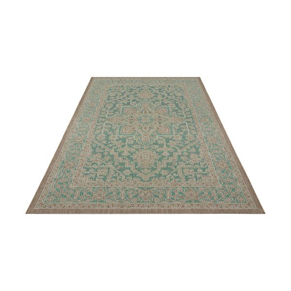 Roheline ja beež õuevaip , 160 x 230 cm Anjara - NORTHRUGS-image-2