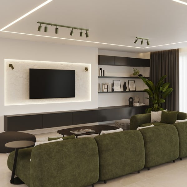 Roheline laevalgusti 6x81 cm Etna - Sollux-image-2