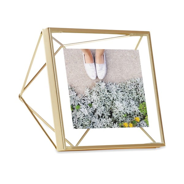 10 x 10 cm suurusele fotole kuldset värvi raam. Prisma - Umbra-image-2