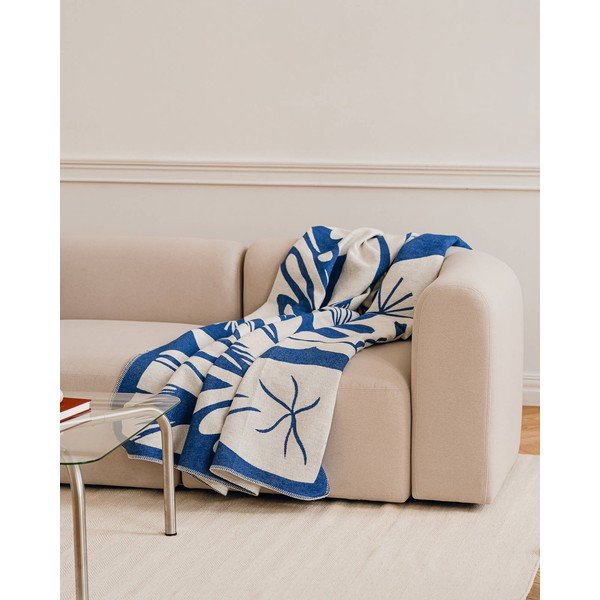 Sinine tekk 165x200 cm Lino - noo.ma-image-2