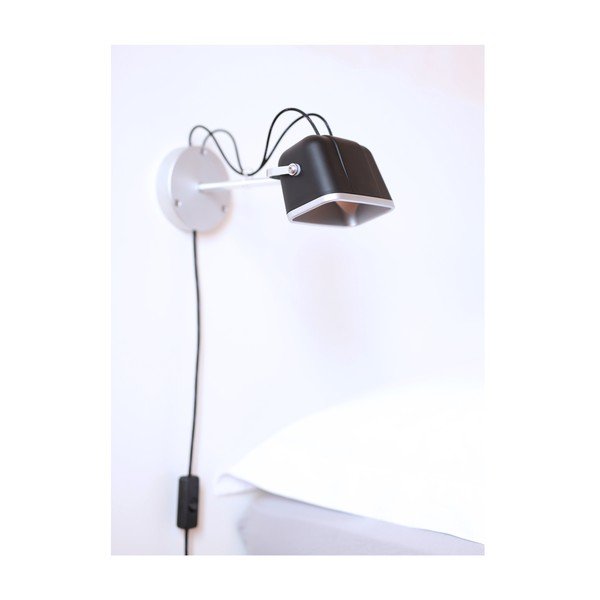 Nástěnná lampa SwabDesign Mob, černá-image-3