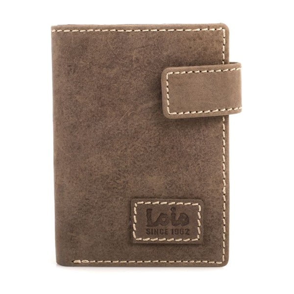 Kožená peněženka Lois Brown, 8,5x10,5 cm