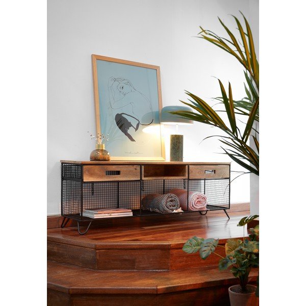 Mangopuust telerilaud , 120,5 x 46 cm Interni - Kave Home-image-4