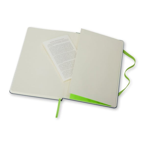 Hall vooderdatud kõvakaaneline märkmik , 240 lehekülge - Moleskine-image-4