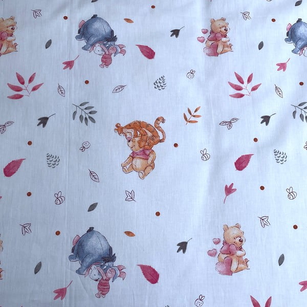 Puuvillane voodipesu 100x135 cm Winnie the Pooh - Jerry Fabrics-image-3