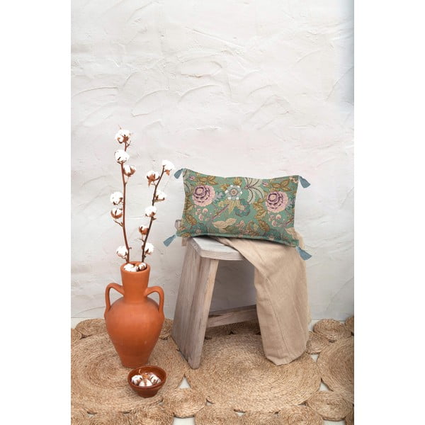 Roheline padi, 50 x 35 cm Japanese Flowers - Velvet Atelier-image-1