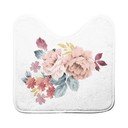 Valge-roosa WC-vaip 45x45 cm Jayana - douceur d'intérieur
