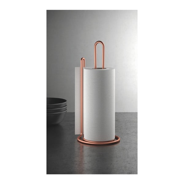 Pruun teras majapidamispaberi stend ø 15 cm My Roll – Metaltex-image-3